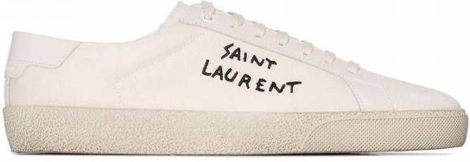 Saint Laurent Stijlvolle Sneakers voor Mannen en Vrouwen White Dames