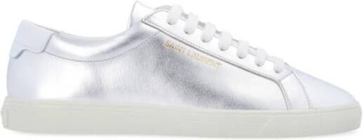 Saint Laurent Stijlvolle Sneakers voor Trendy Outfits Gray Dames