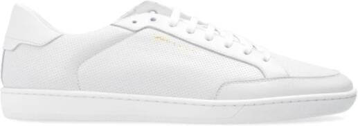 Saint Laurent Sneakers met logo White Heren