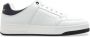 Saint Laurent Witte Sneakers met Goudkleurige Handtekening White Heren - Thumbnail 4