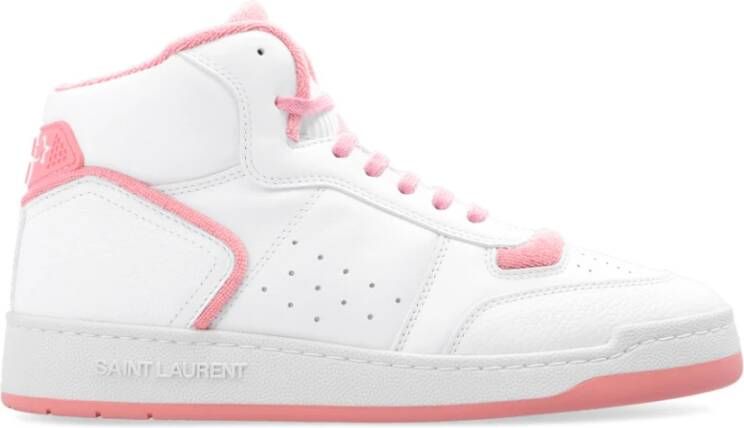 Saint Laurent Casual Sneakers voor Dagelijks Gebruik White Dames