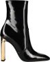 Saint Laurent Stijlvolle Enkellaarzen Black Dames - Thumbnail 1