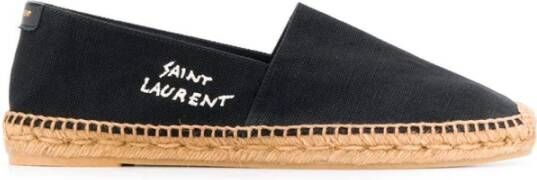 Saint Laurent Stijlvolle Espadrilles voor Mannen en Vrouwen Black Heren