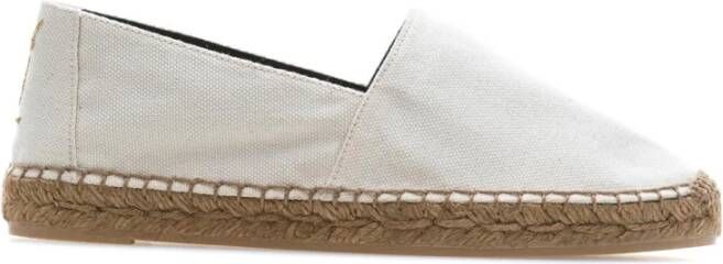 Saint Laurent Stijlvolle Espadrilles voor Zomeroutfits Beige Dames