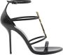 Saint Laurent Stijlvolle hoge hak sandalen Zwart Dames - Thumbnail 1