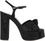 Saint Laurent Stijlvolle Sandalen Black Dames - Thumbnail 1