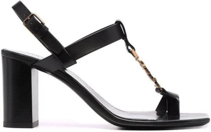 Saint Laurent Stijlvolle Sandalen voor Zomer Outfits Black Dames