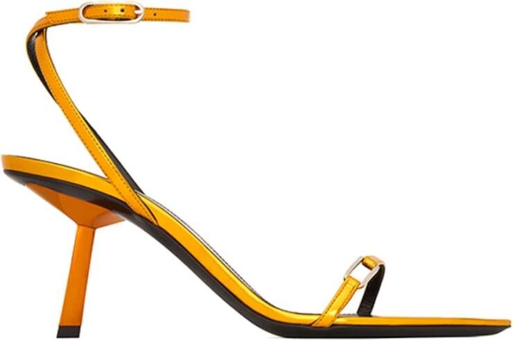 Saint Laurent Stijlvolle Sandalen voor Zomer Outfits Orange Dames