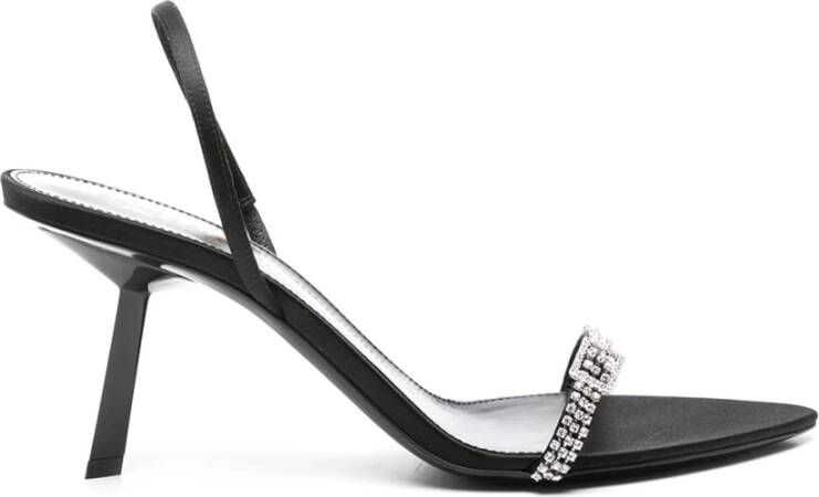 Saint Laurent Stijlvolle Sandalen voor Zomeroutfits Black Dames