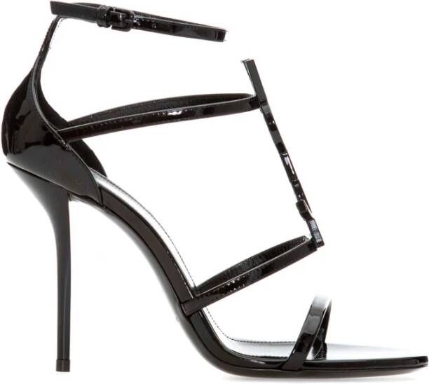 Saint Laurent Stijlvolle Sandalen voor Zomerse Dagen Black Dames