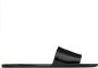 Saint Laurent Stijlvolle Slides voor dagelijks gebruik Black Dames - Thumbnail 1