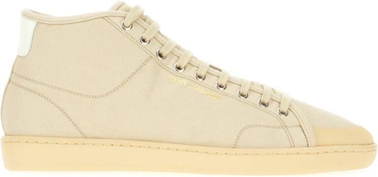 Saint Laurent Stijlvolle Sneakers voor Dagelijks Gebruik Beige Heren