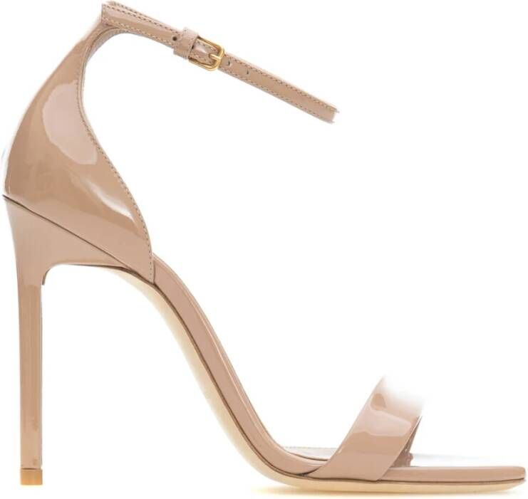 Saint Laurent Stijlvolle Zomer Sandalen Beige Dames