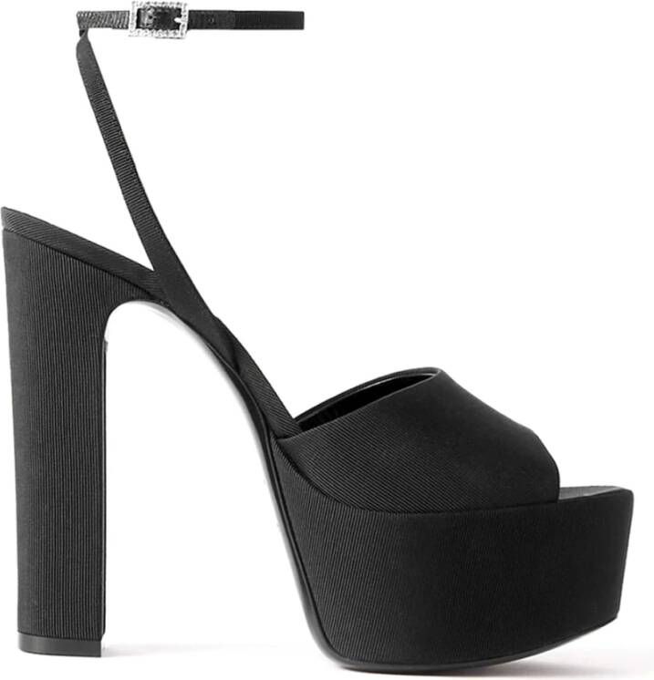 Saint Laurent Stijlvolle Zomer Sandalen Black Dames