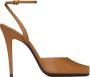 Saint Laurent Stijlvolle Zomer Sandalen Brown Dames - Thumbnail 1