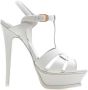 Saint Laurent Stijlvolle Zomer Sandalen White Dames - Thumbnail 3