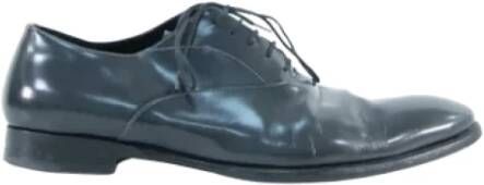 Saint Laurent Vintage Pre-owned Platte schoenen Gray Dames