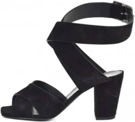 Saint Laurent Vintage Pre-owned Sandalen Black Dames