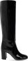 Saint Laurent Lakleren laarzen Made in Italy Black Dames - Thumbnail 1