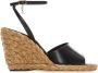 Saint Laurent Wig Espadrille Sandalen Black Dames - Thumbnail 1