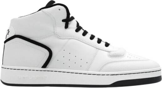 Saint Laurent Witte Sl 61 Veterschoenen White Heren