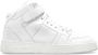 Saint Laurent Witte Leren Sneakers met Klittenbandsluiting White Heren - Thumbnail 9