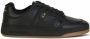 Saint Laurent Zwarte lage sneakers van kalfsleer Black Heren - Thumbnail 1