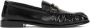 Saint Laurent Zwarte leren Loafer schoenen Black Heren - Thumbnail 1