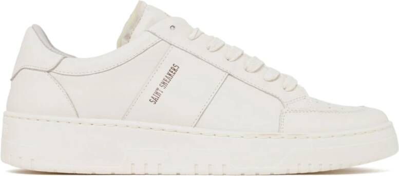 Saint Sneakers Crème Leren Golf Club Sneakers White Heren