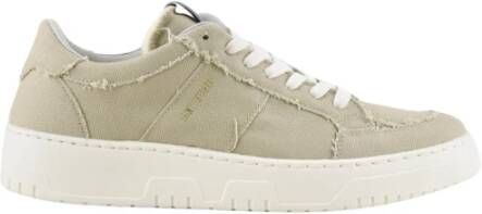 Saint Sneakers Leren Sneakers voor Stijlvolle Looks Beige Heren