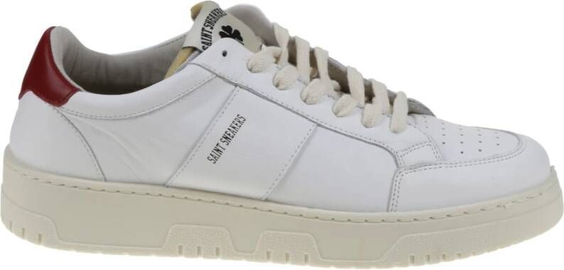 Saint Sneakers Witte Leren Golf Sneakers White Heren