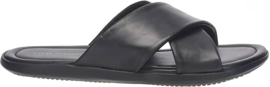 Salamander Zwarte Heren Pantoffels Black Heren