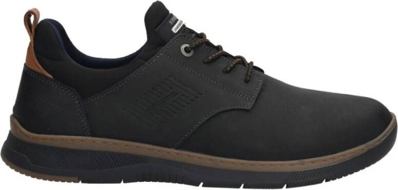 Salamander Zwarte Sneakers voor Mannen Black Heren