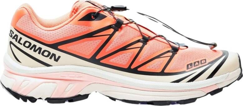 Salomon Lichtgewicht Quicklace Sneakers Orange Heren