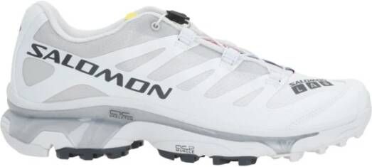 Salomon Lichtgrijze Lage Top Mesh Sneakers White Dames