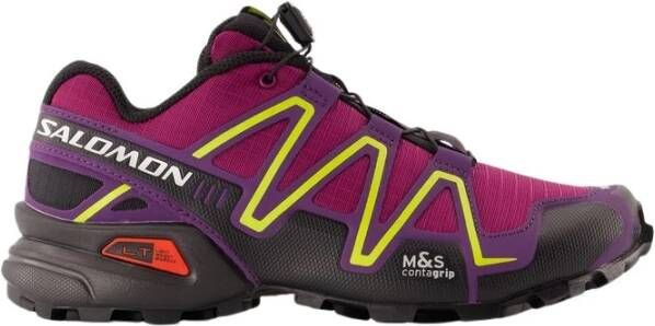 Salomon Paarse Speedcross 3 Sneakers Synthetisch Purple Dames