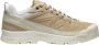 Salomon Suede Panel Lace-Up Sneakers Beige Heren - Thumbnail 1