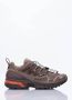 Salomon Mesh Panel Sneakers Lace-Up Logo Debossed Brown Heren - Thumbnail 8