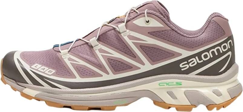 Salomon Xt-6 Quail Plum Kitte White Heren