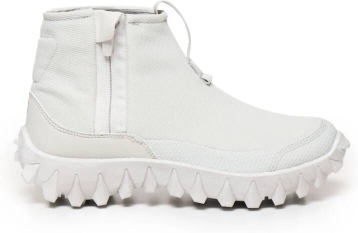 Salomon Snowclog Enkellaarzen met Spiked Zool White Heren