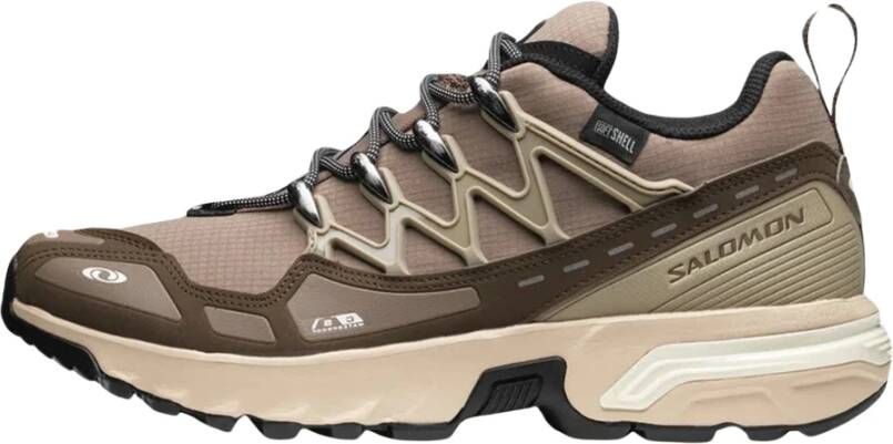 Salomon Stijlvolle Acs+ Cement Sneakers voor Heren Brown Heren