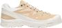 Salomon Suede Panel Lace-Up Sneakers Beige Heren - Thumbnail 4