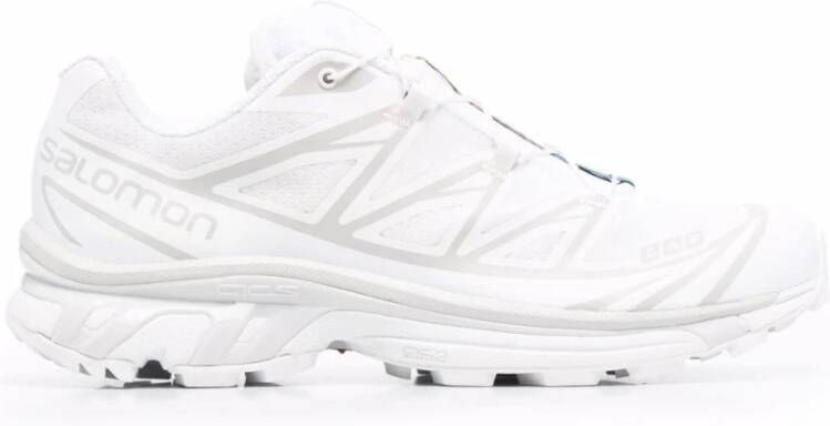 Salomon Witte lage mesh sneakers White Heren