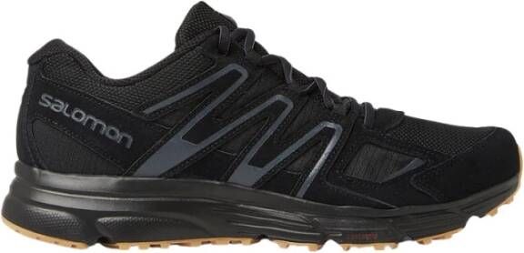 Salomon Hardloopschoenen Zwart Ebony Gum3 Leer Textiel Black Heren