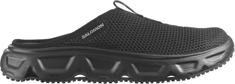 Salomon Zwart Legering Reelax Slide Dames Sandaal Black Dames