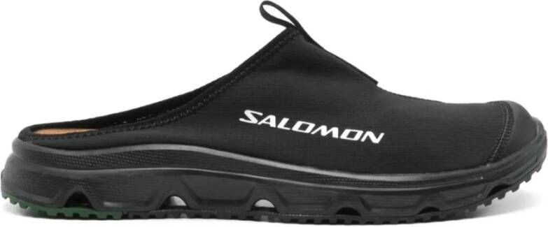 Salomon Zwarte Slide Sandalen met Stijl 3.0 Black Heren