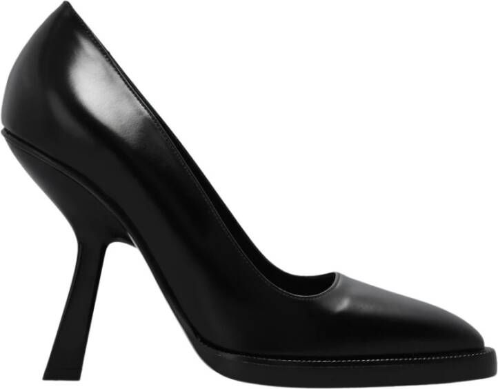 Salvatore Ferragamo Iconische F-vormige hak leren pumps Black Dames