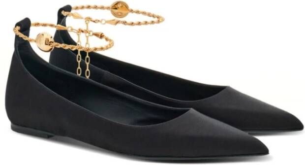 Salvatore Ferragamo Nero Dada Ballerina Black Dames