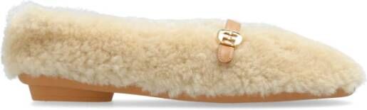 Salvatore Ferragamo Ballet Flats Noella Beige Dames