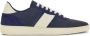 Salvatore Ferragamo Blauwe Sneakers van Korrelleer Blue Heren - Thumbnail 1